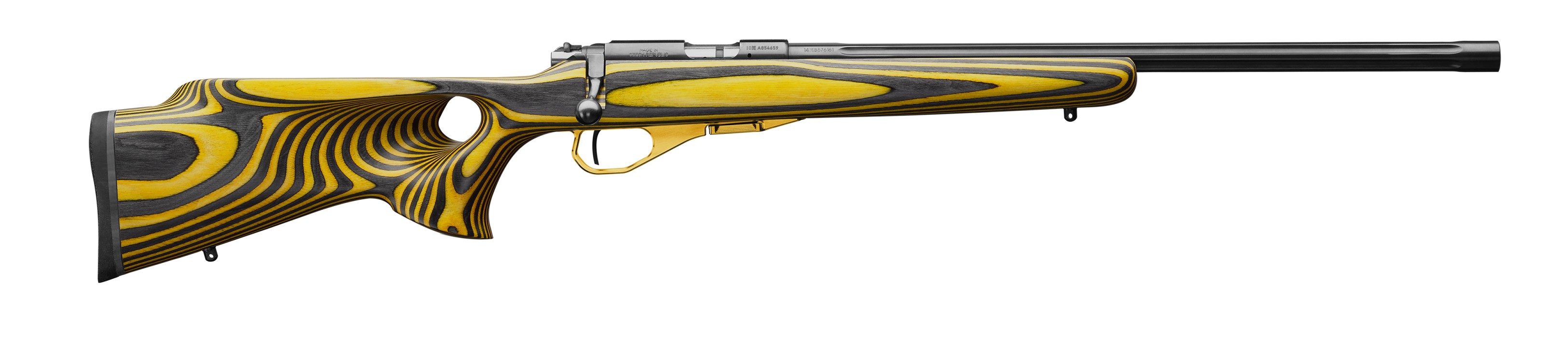 Brno CZ 455 Thumbhole Yellow