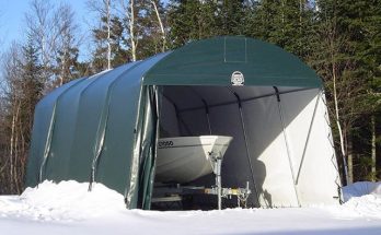 Garagetält som tål snö