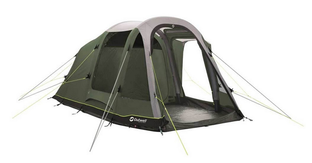 Outwell Rosedale 4 PA (Bra och billigt uppblåsbart campingtält)