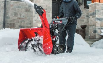 Bästa snöslunga med banddrift! (Banddriven snöslunga)