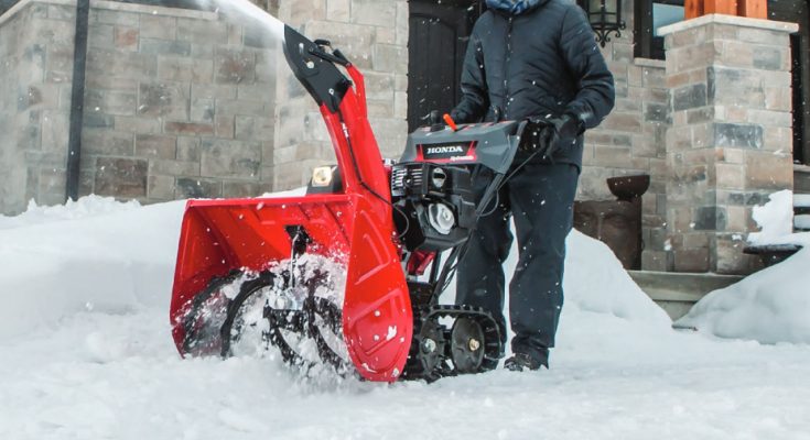 Bästa snöslunga med banddrift! (Banddriven snöslunga)