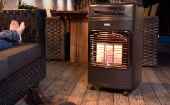 Gasolvärmare utomhus - Gasolkamin på altan & uteplats