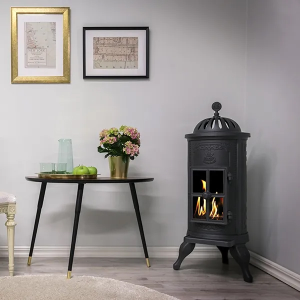 Skorstensfri kamin på bioetanol