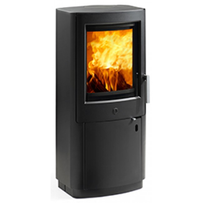Varde Ovne Braskamin Uniq 2 Svart - Fristående gjutjärnskamin