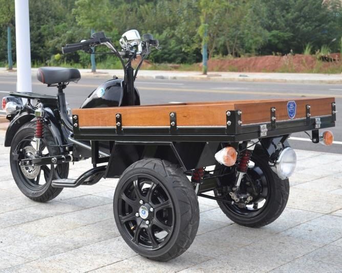 El Flakmoped MGB Delivery Svart (Framhjulsdriven)