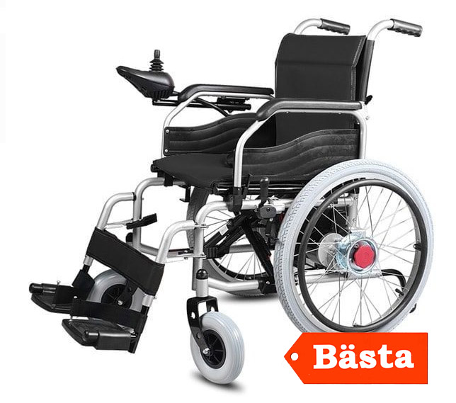 Elektrisk Rullstol A3 – Hopfällbar elrullstol som går att rulla manuellt - Bäst i test