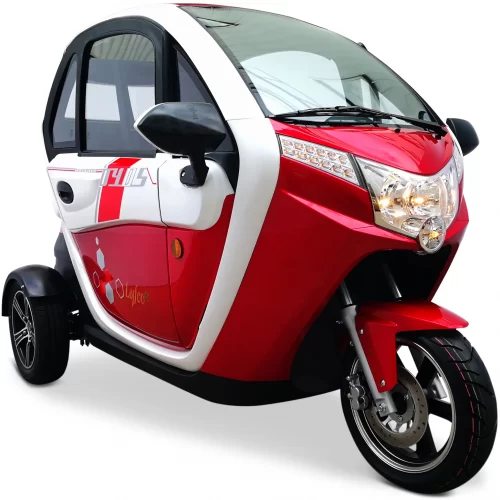 Elektrisk mopedbil 2000W (Billig mopedbil klass 1)