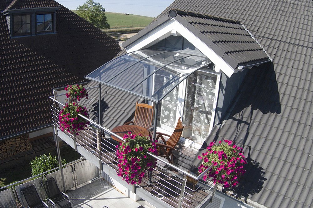 Entrétaket Vega - Litet entretak