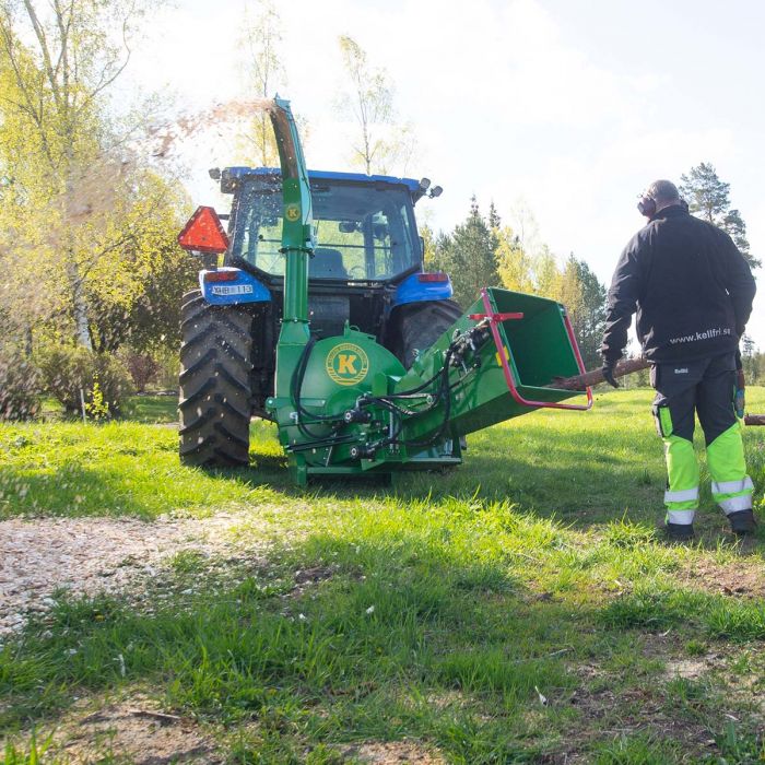 Flishugg 200 hydraulisk inmatning