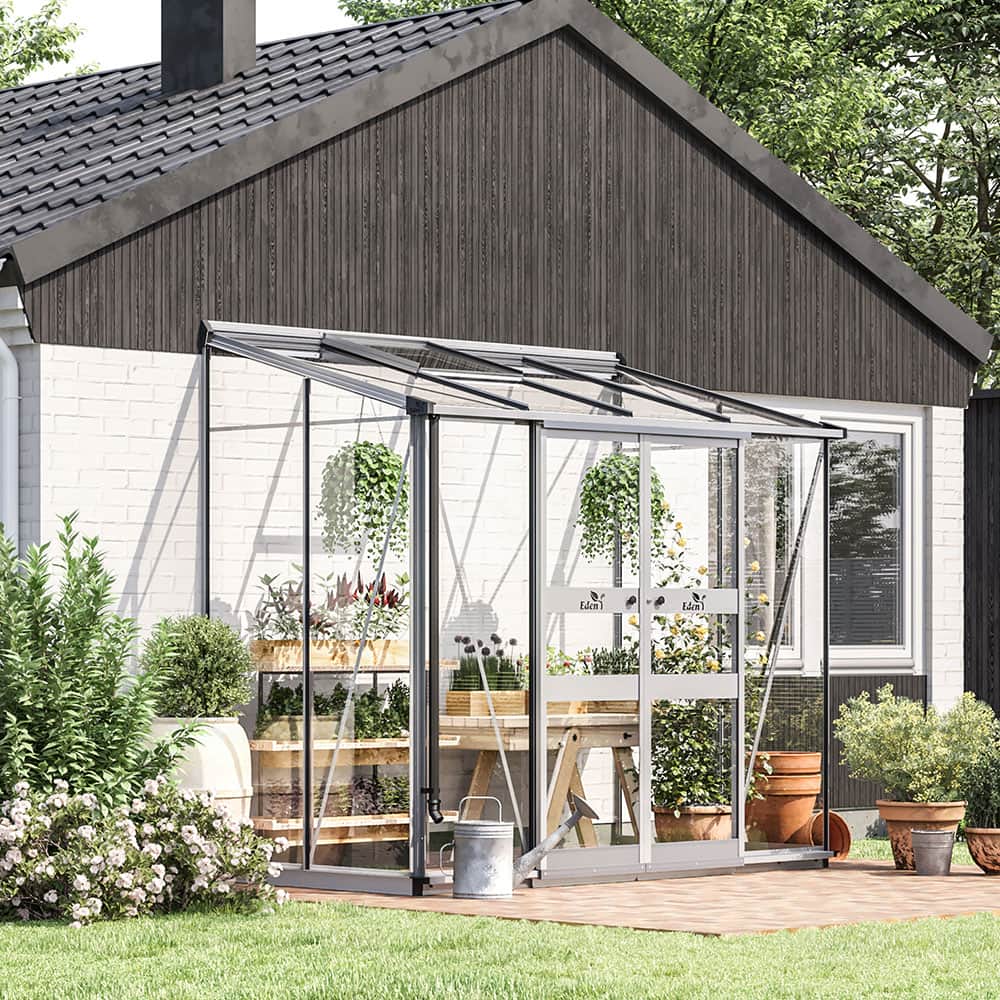 Odla (Prisvärt väggväxthus i olika storlekar, färger och material)