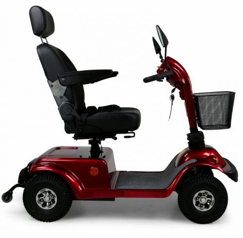 Promenadscooter EML46A (Bra seniorelscooter med hög maxvikt)