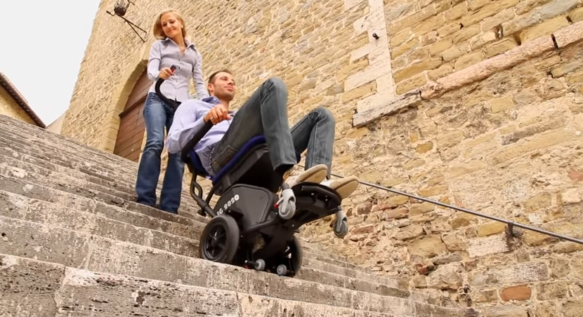 Trappklättrare rullstol