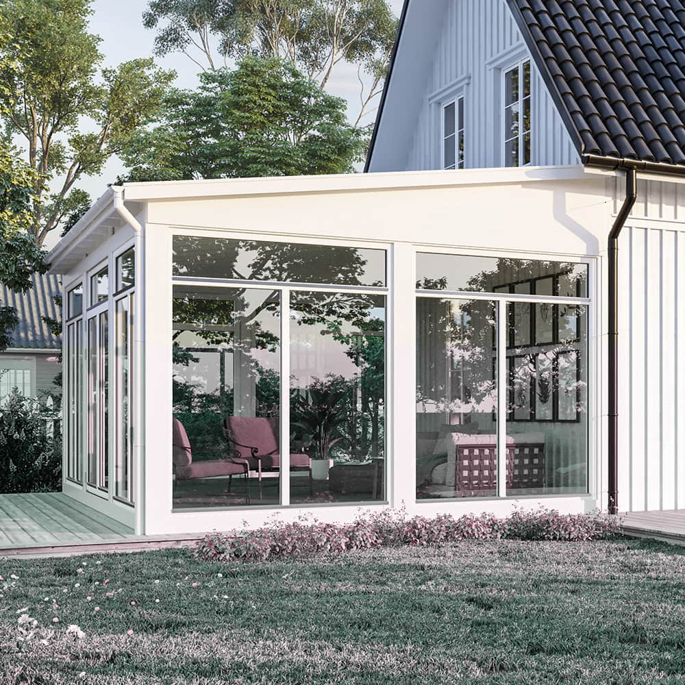 Veranda Känna (Inglasad Veranda väggmonterad)