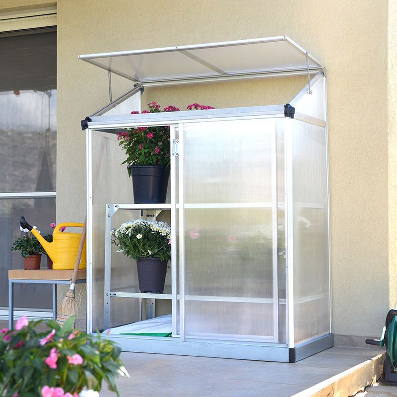 Växthus vägg (Litet och billigt väggväxthus)