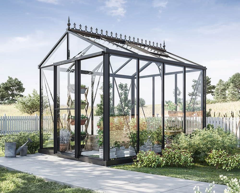 Oas Master (Stabilt och stadigt växthus som tål stark vind och hårt väder)