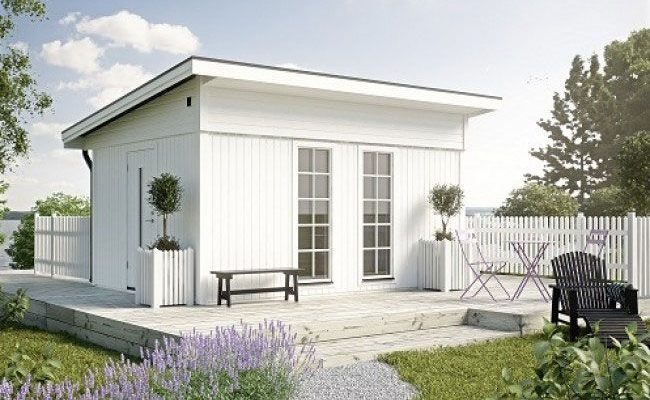 Friggebod Flex Funkis 15 kvm (Funkis friggebod byggstomme)