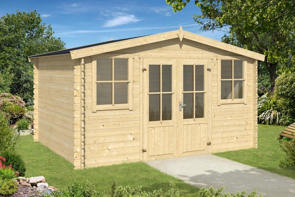 Friggebod Thorsten 11 kvm (Liten friggebod i timmer)