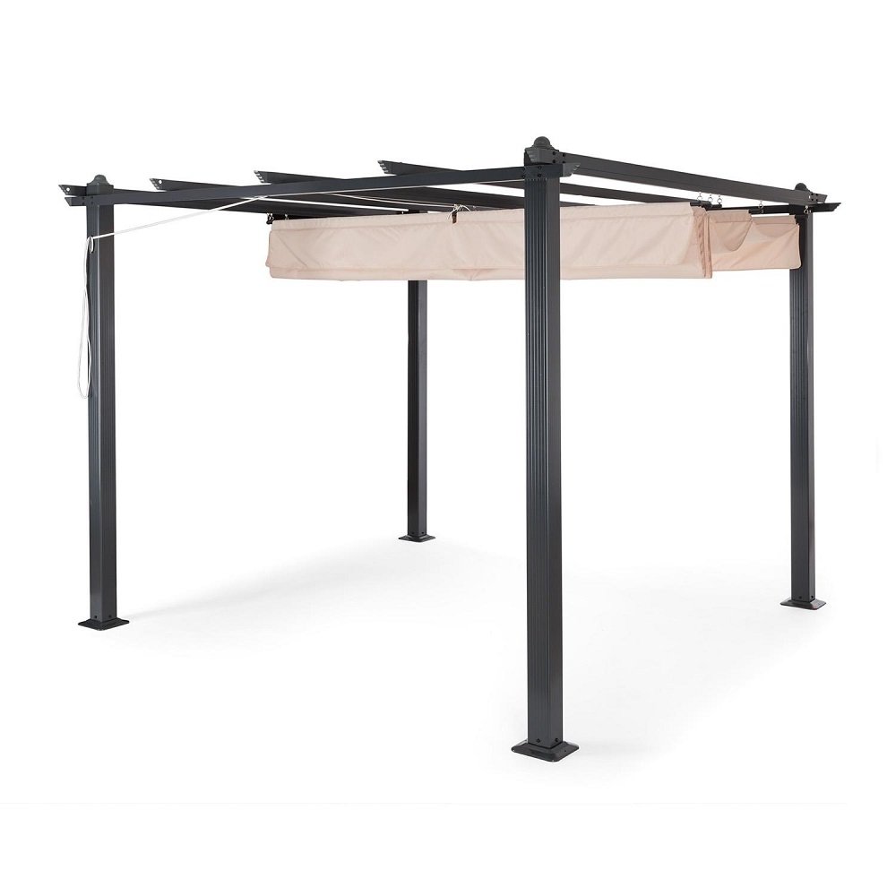 Pergola 3x3 cm (Liten och billig pergola byggsats)