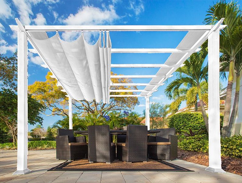 Pergola Florida 18 m2 (Elegant och stor pergola)