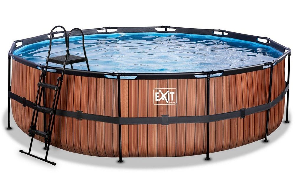 Stor pool (Rund ovanmarkspool för 8 personer)