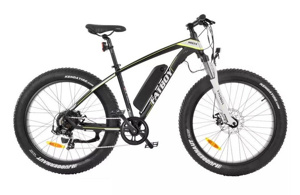 Elcykel Fatboy svart (Bra mountainbike elcykel)