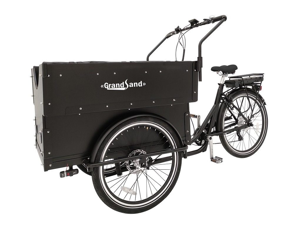 Eldriven Lådcykel med plats för 6 barn (Bra och extra stor lådcykel)