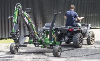 Grävmaskin till ATV - Bästa minigrävare till ATV (Grävaggregat)