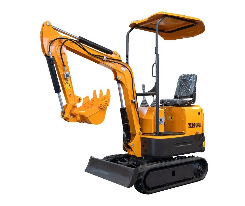 Minigrävare XN08 (Liten grävmaskin - Bäst i test)