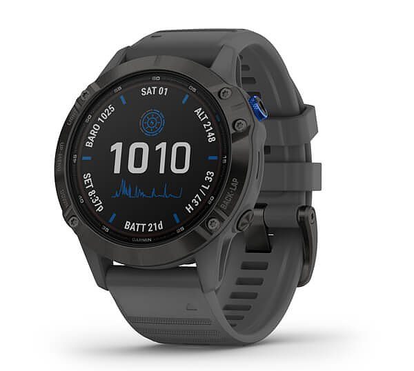 Garmin Fenix 6 Pro Solar Svart (Bra Garmin klocka för tuffa förhållanden)