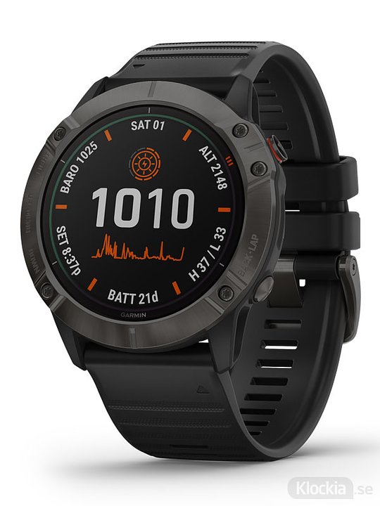 Garmin Fenix 6X Pro Solar-version (Bra Garmin klocka med solenergiladdning)