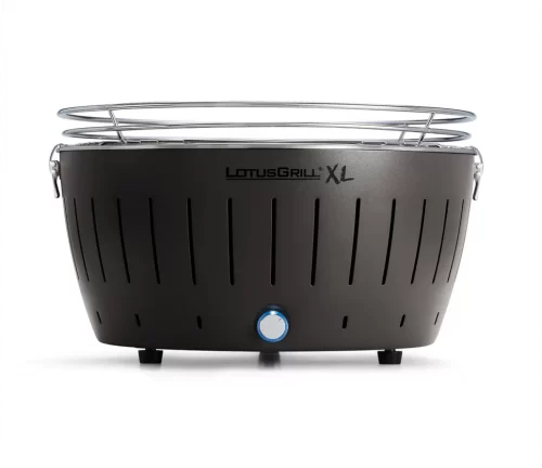 Kolgrill LotusGrill Rökfri Antracit XL (Liten rökfri kolgrill till båten)