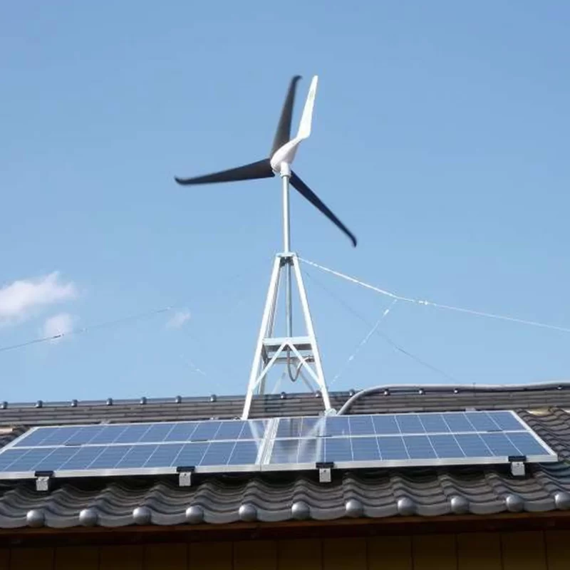 Vindkraftverk X400 - 24V (Bra vindkraftverk för hustak)