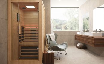 Köpa basturum i lägenhet (Liten infraröd bastu) - Minibastu