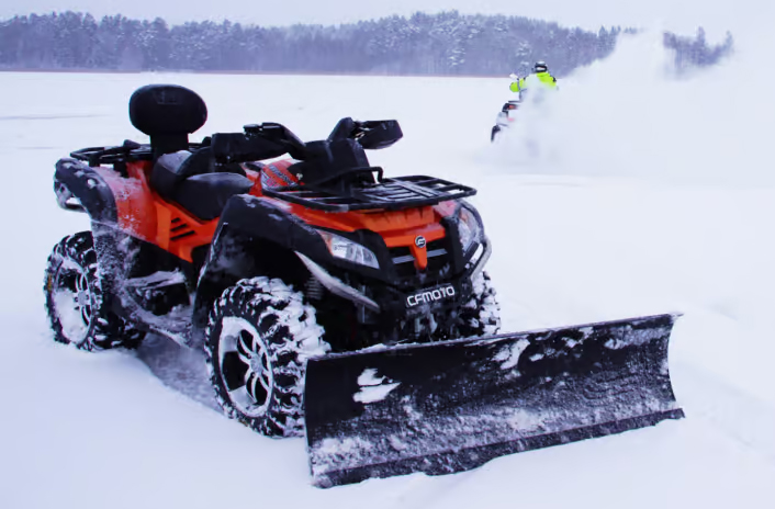 Black Wolf Plogblad 150 cm (Bästa snöblad till ATV)