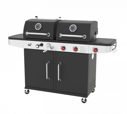 Firepit XL - Gasolgrill & kolgrill (Prisvärd kombigrill)